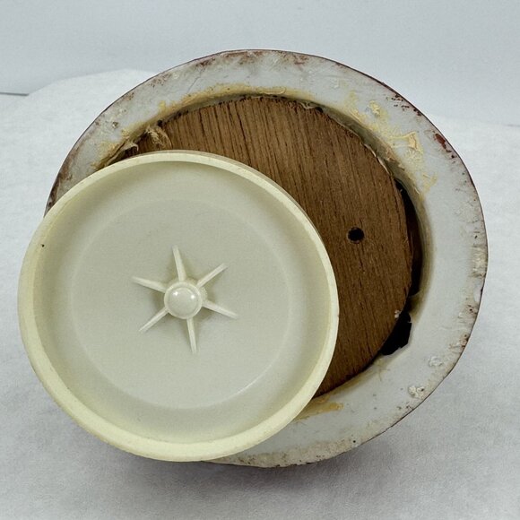 Vintage Rotating Music Box Figurine Children Dog Ceramic Plays O Christmas Tree - Picture 8 of 12